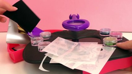 Transfer Art Nail Art avec Glitza Studio – décorer un pot en verre