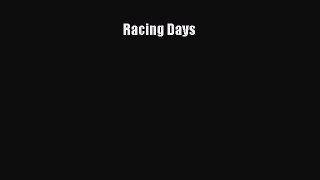 Read Racing Days PDF Online