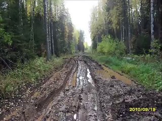 Газ 66 по лесам и болотам