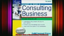 READ book  Start  Run a Consulting Business Online Free