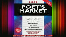 READ book  2000 Poets Market Poets Market 2000 Online Free