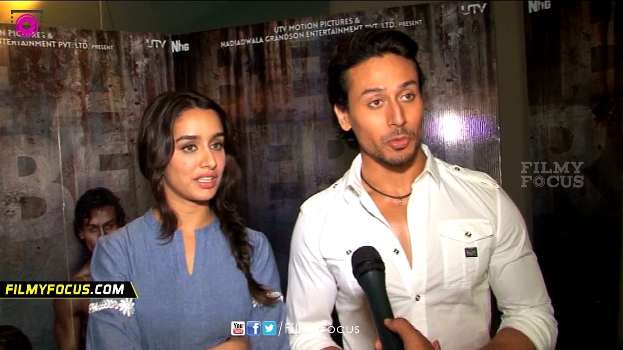 Shraddha Kapoor And Tiger Shroff Talk About Baaghi Movie - Filmyfocus.com