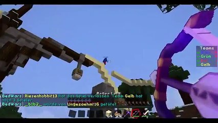 BED WARS#1  XXL RUNDE!   MINECRAFT