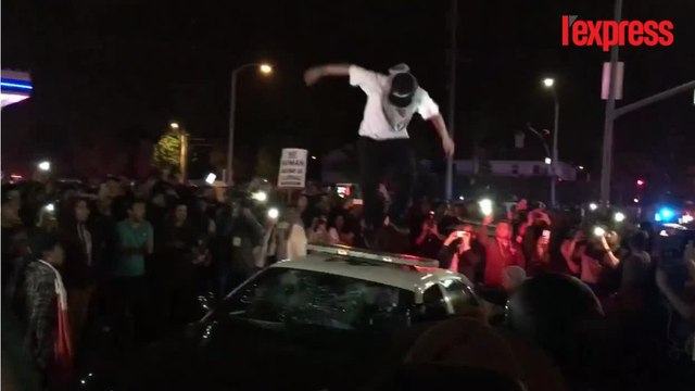 Des opposants à Donald Trump perturbent son meeting en Californie