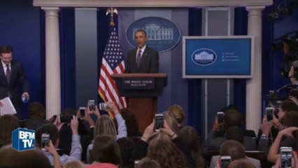 La visite surprise d’Obama à des étudiants en journalisme