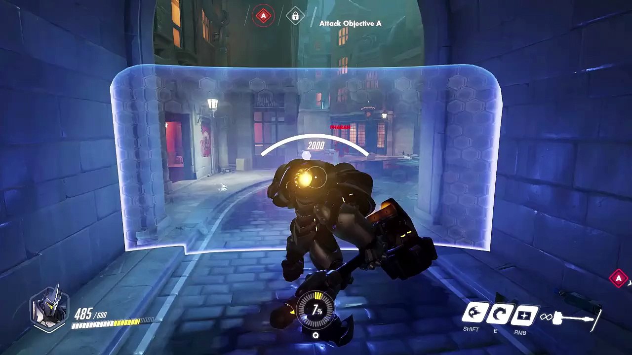 Overwatch - Reinhardt - Ecran