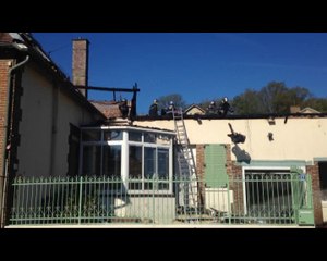 Incendie de pavillon à Maraye-en-Othe