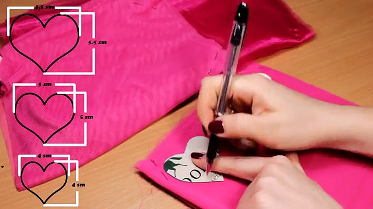 Пион из комбинированной ткани _ Мастер класс_ Fabric Flowers