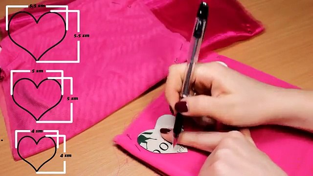 Пион из комбинированной ткани _ Мастер класс_ Fabric Flowers