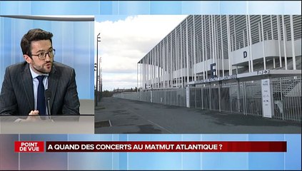 Pas de concerts au stade Matmut de Bordeaux - F. Robert "pas satisfait"