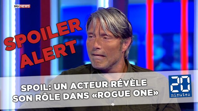 SPOIL: Un acteur révèle son rôle dans «Rogue One: A Star Wars Story»