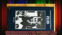 READ book  International Dictionary of Films and Filmmakers Films International Dictionary of Films Online Free