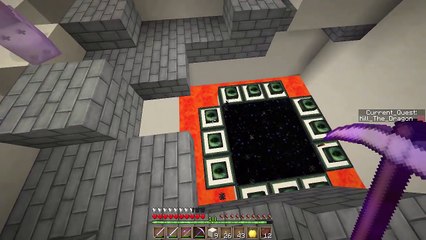 MINECRAFT SKY GRIND EP30 ENDER DRAGON FIGHT Part 1