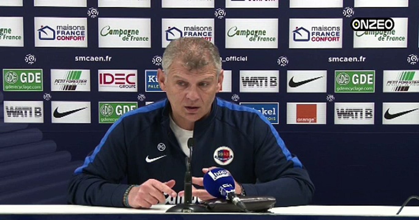 POINT PRESSE (SMC) : AVANT CAEN - BASTIA
