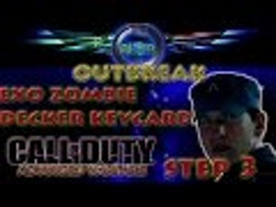 exo zombies cod advanced warfare step 3 decker`s keycard Incinerator Room 4 players  Outbreak