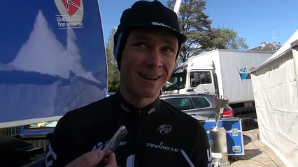 Tour de Romandie 2016 - Chris Froome : "Travailler pour Geraint Thomas"