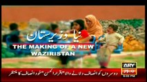 Arshad Sharif narrates story of North Waziristan after Zarb-e-Azb