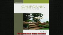 Free PDF Downlaod  California Real Estate Practice  DOWNLOAD ONLINE