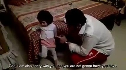 nice talk with his son must watch what she say