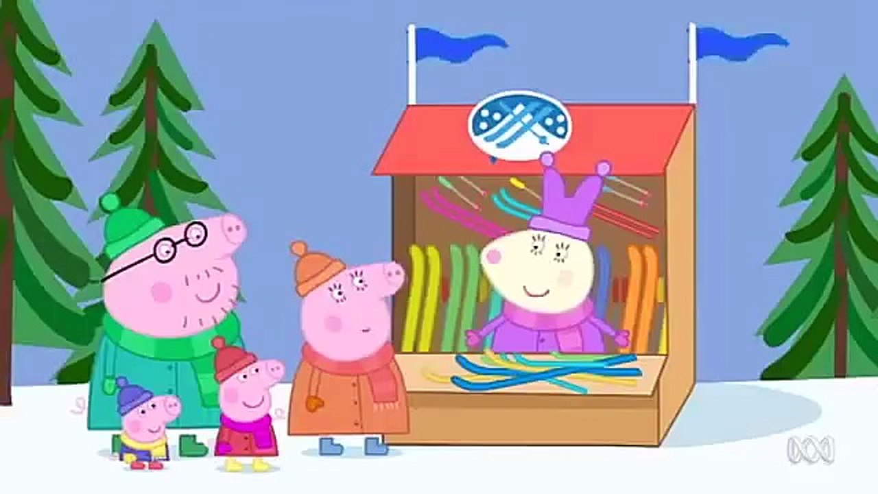 Peppa Pig Series 4 Episode 49   Snowy Mountain