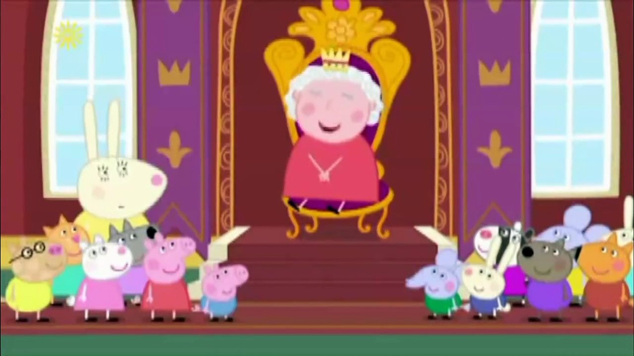 Top Peppa Pig English Episodes - The Queen - Desert Island