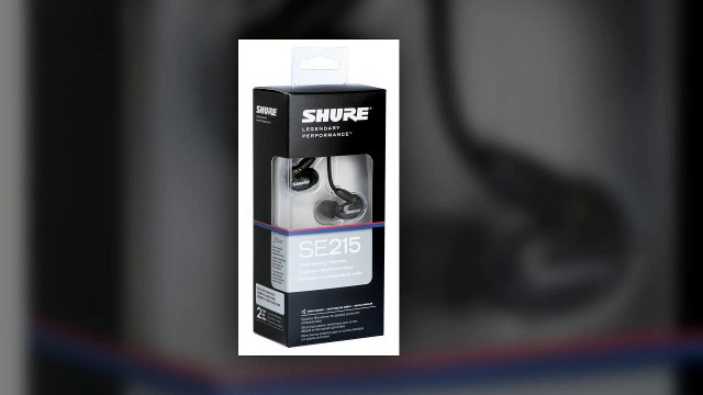 Shure SE215-K Earphones & CBL-M-+K Music Phone Cable & Stereo Y Cable - Bundle