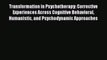 [Read book] Transformation in Psychotherapy: Corrective Experiences Across Cognitive Behavioral