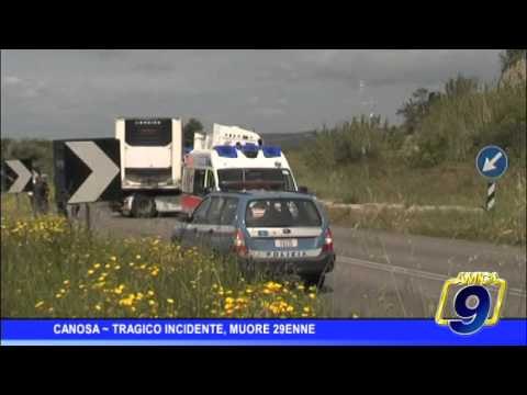Canosa | Tragico incidente, muore 29enne di Corato