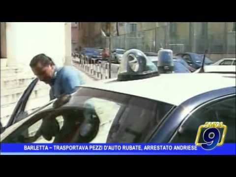 Barletta | Trasportava pezzi di auto rubate, arrestato andriese