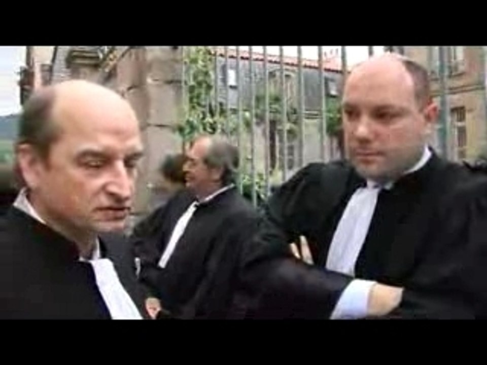 Manif des avocats de Millau