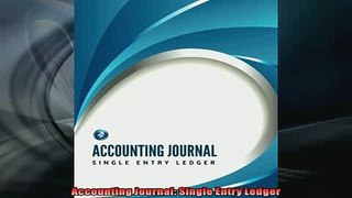 Free PDF Downlaod  Accounting Journal Single Entry Ledger  DOWNLOAD ONLINE