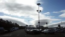 Alien Angel in the Clouds above Walmart