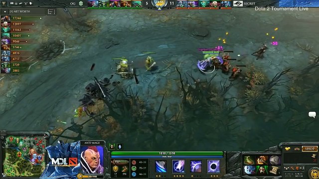 OG vs Secret Game 1 - MarsTV Dota 2 League Winter 2016 UB Quarterfinals - OG DOTA 2 vs Team Secret_71