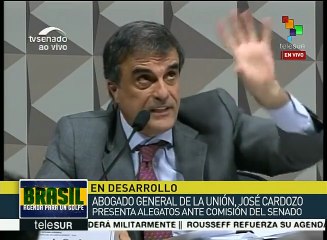 Cardozo llama a no dar golpe de Estado a la democracia