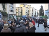 Napoli - Da dieci giorni senza energia elettrica, protesta ai Colli Aminei (28.04.16)