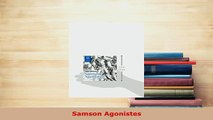PDF  Samson Agonistes Read Online