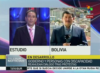 Bolivia: gobierno y organizaciones de discapacitados retoman diálogo