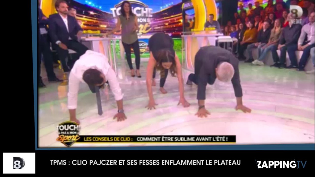 TPMS : Les fesses de Clio Pajczer enflamment le plateau (Vidéo)