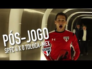 PÓS-JOGO: SPFC 4 X 0 TOLUCA-MEX | SPFCTV