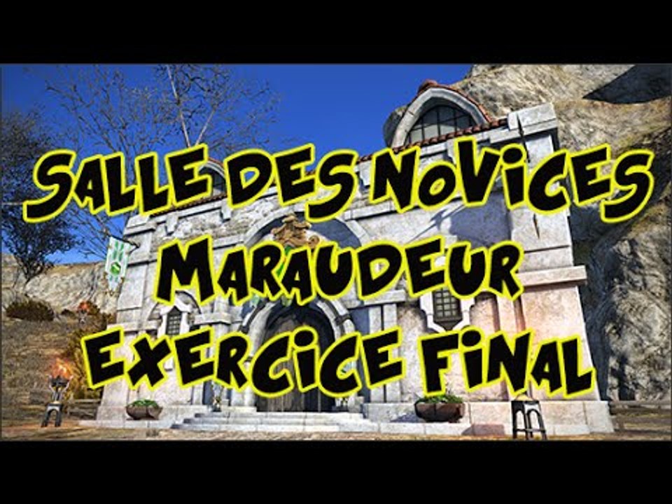 Maraudeur - Salle des novices Exercice Final - FFXIV Heavensward