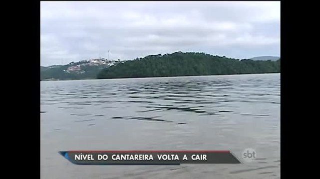 Depois de meses de alta, nível do Sistema Cantareira volta a cair