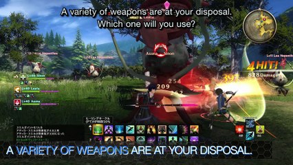 Sword Art Online Hollow Realization - Launch Trailer