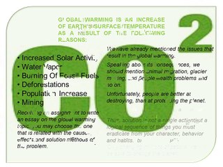 Global Warming Argumentative Essay