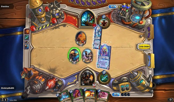 Hearthstone - Tavern Brawl Encounter at the Crossroads Match #1 - Hunter vs Shaman
