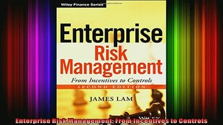 Downlaod Full PDF Free  Enterprise Risk Management From Incentives to Controls Online Free