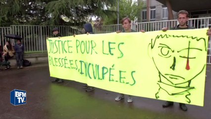 A Rennes, un comité de soutien se réunit pour l'étudiant blessé