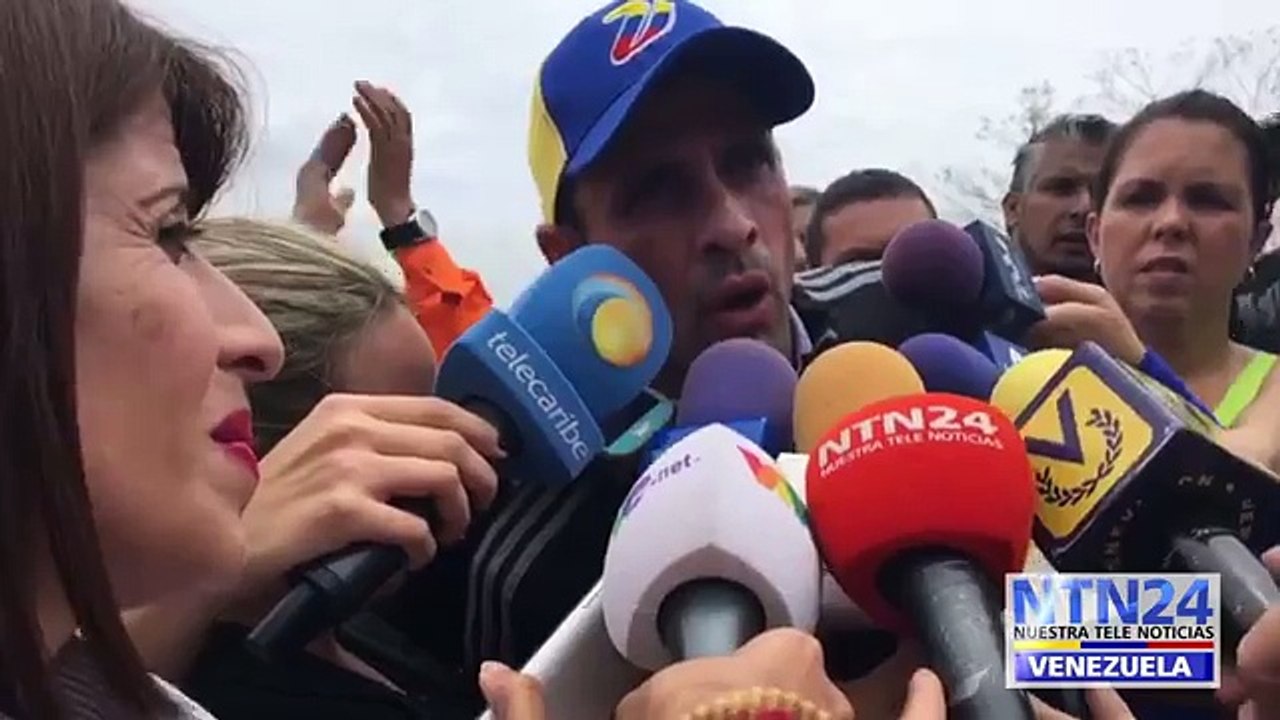 Capriles aseguró que este será el último cumpleaños de Leopoldo López tras las rejas