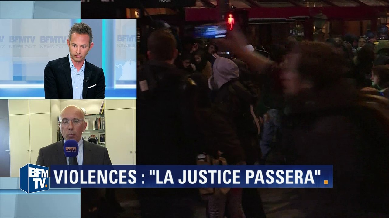 Eric Ciotti: "Quand j'entends certains propos de Nuit debout…"