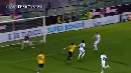 1-0 Luppi GOAL - Modena vs Crotone 29.04.2016