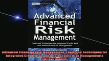 READ book  Advanced Financial Risk Management Tools and Techniques for Integrated Credit Risk and Online Free